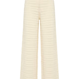 Faithfull - Tanya Pant Ida Pointelle Vintage White