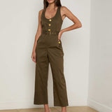 L'AGENCE - Branca Jumpsuit