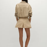 Faithfull - Sable Mini Skirt Fawn