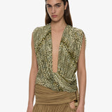 Christopher Esber - Ripple Drape Top