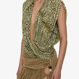 Christopher Esber - Beach Glass Bubble Mini Skirt