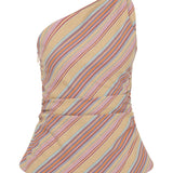 Faithfull - Aurora Top Agua Stripe Mustard