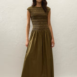 Faithfull - Ale Midi Dress Olive
