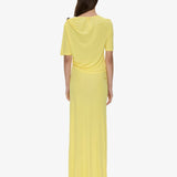 Christopher Esber - Orica Crystal Cascade Jersey Skirt