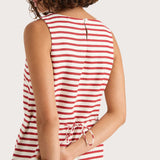 Faithfull - Kelly Mini Dress Breton Stripe Red - Final Sale