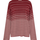 Faithfull - Lyana Top Scandi Stripe Red Cream