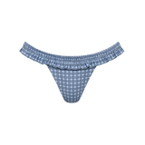 Faithfull - Esterel Bikini Bottom Vintage Blue Check
