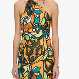Christopher Esber - Tropic Nouveau Scarf Mini Dress