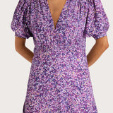 Faithfull - Bellavista Midi Dress Meander Micro Purple