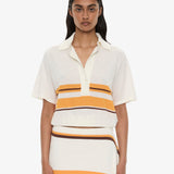 Christopher Esber - Stripe Knit Clean Polo