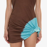 Christopher Esber - Tie Dye Snap Clip Tank Dress