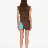 Christopher Esber - Tie Dye Snap Clip Tank Dress
