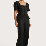 Faithfull - Emma Vest Black - Final Sale