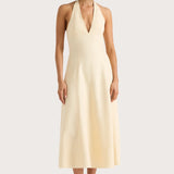 Faithfull - Marais Midi Dress Butter