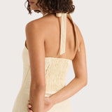 Faithfull - Marais Midi Dress Butter