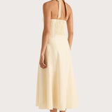 Faithfull - Marais Midi Dress Butter