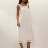 Faithfull - Cristina Midi Dress Mila Lace Ivory