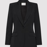 St. Agni - Slim Cut Out Blazer - Black