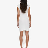 Christopher Esber - Bezel Quartz Disconnect Short Sleeve Mini Dress