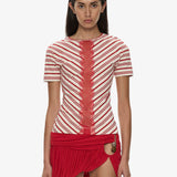 Christopher Esber - Mavis V - Neck Tee