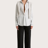 Faithfull - En Vau Shirt Striped Soft Blue - Final Sale