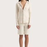Faithfull - Tiesse Shirt Cream Stripe - Final Sale