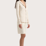 Faithfull - Tiesse Shirt Cream Stripe - Final Sale
