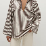 Faithfull - Gaia Top Norway Stripe Espresso