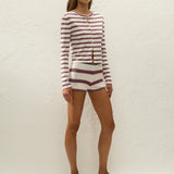 Faithfull - Cinta Cardigan Vintage Breton Stripe Micro