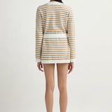 Posse - ARI CARDIGAN - TAN STRIPE
