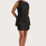 Faithfull - Jane Vest Black
