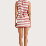 Faithfull - Jane Mini Skirt Breton Stripe Red