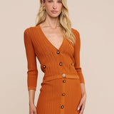 L'AGENCE - Irvin Pointelle Knit Cardigan