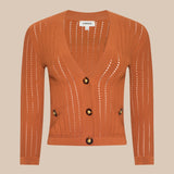 L'AGENCE - Irvin Pointelle Knit Cardigan