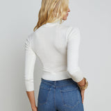 L'AGENCE - Kamdyn Cropped Turtleneck