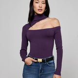 L'AGENCE - Azia Cutout Knit Top