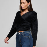 L'AGENCE - Antonella Crossover Sweater