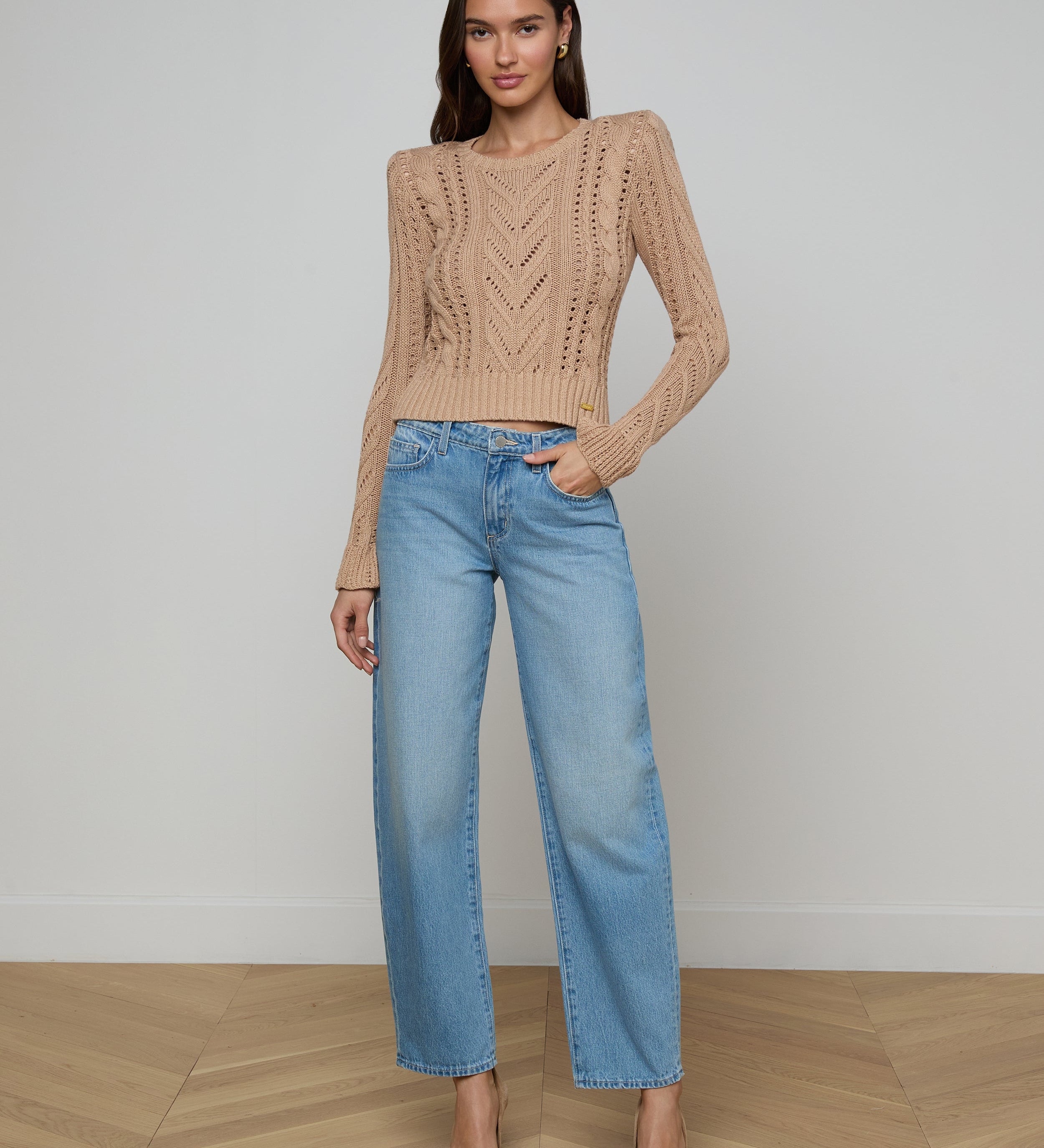 L'AGENCE - Mio Cabled Pullover