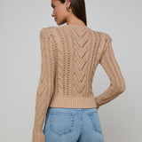 L'AGENCE - Mio Cabled Pullover
