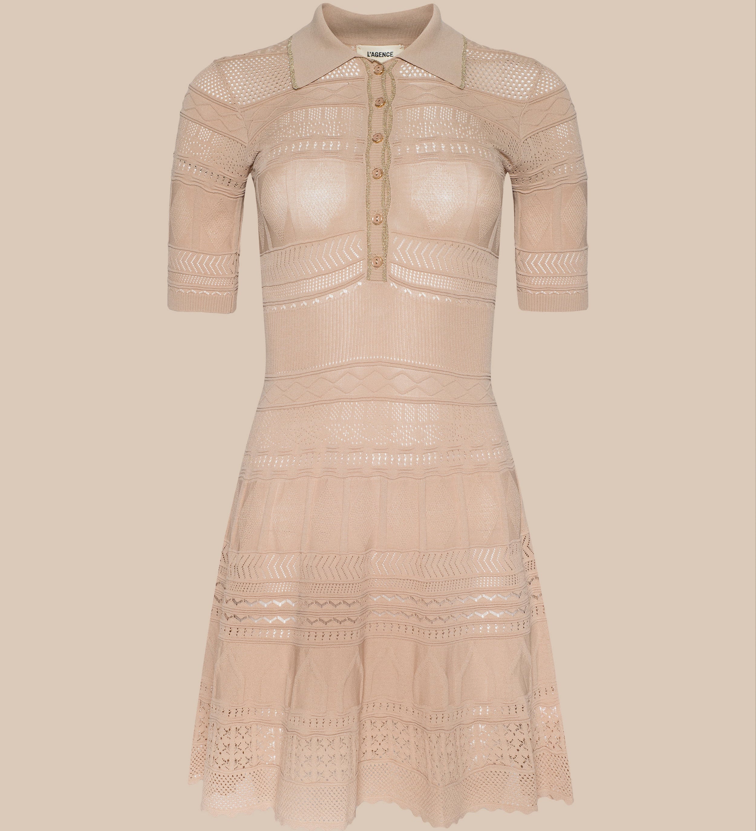 L'AGENCE - Dakoa Knit Mini Dress