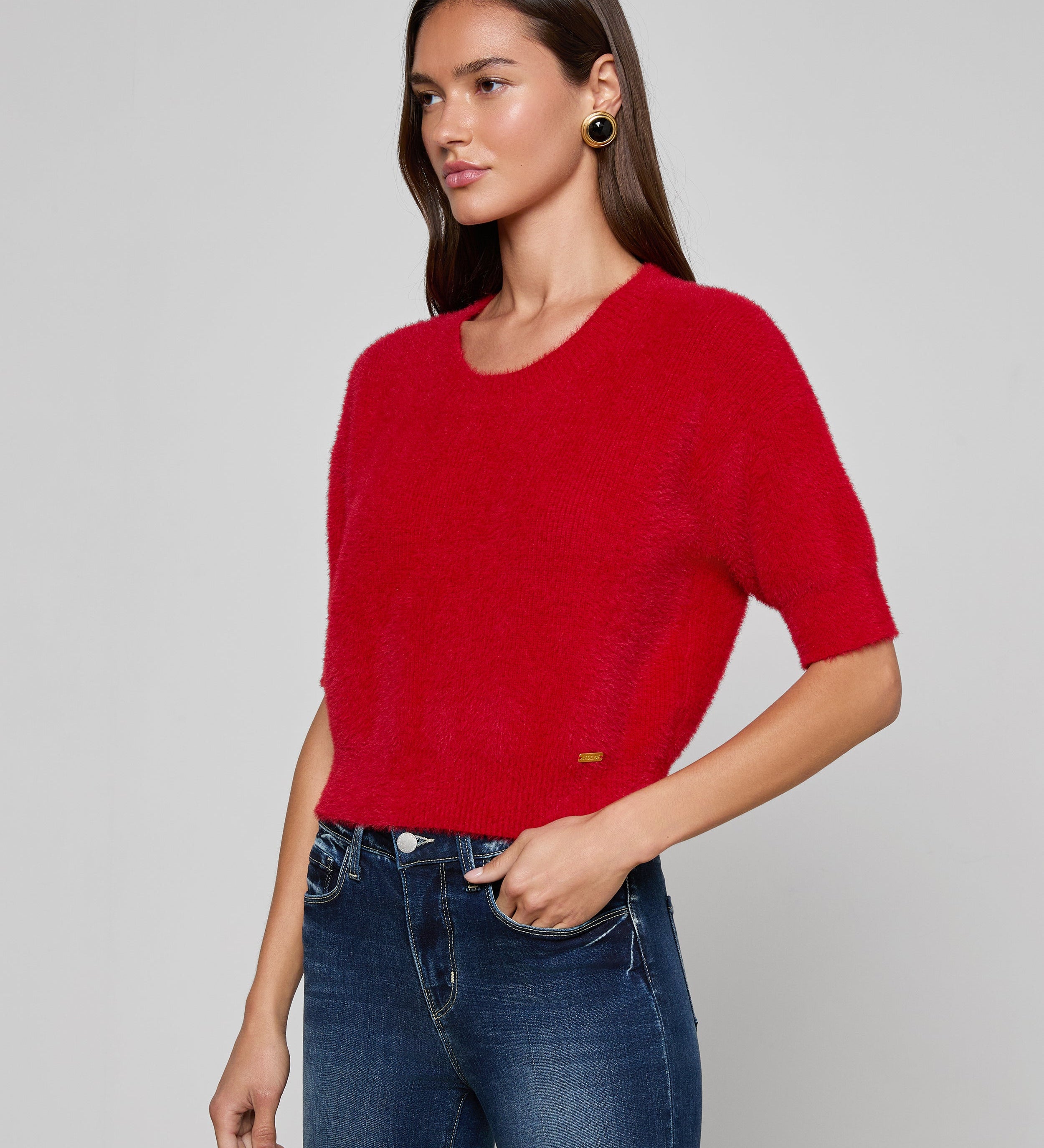 L'AGENCE - Guinevere Cropped Pullover