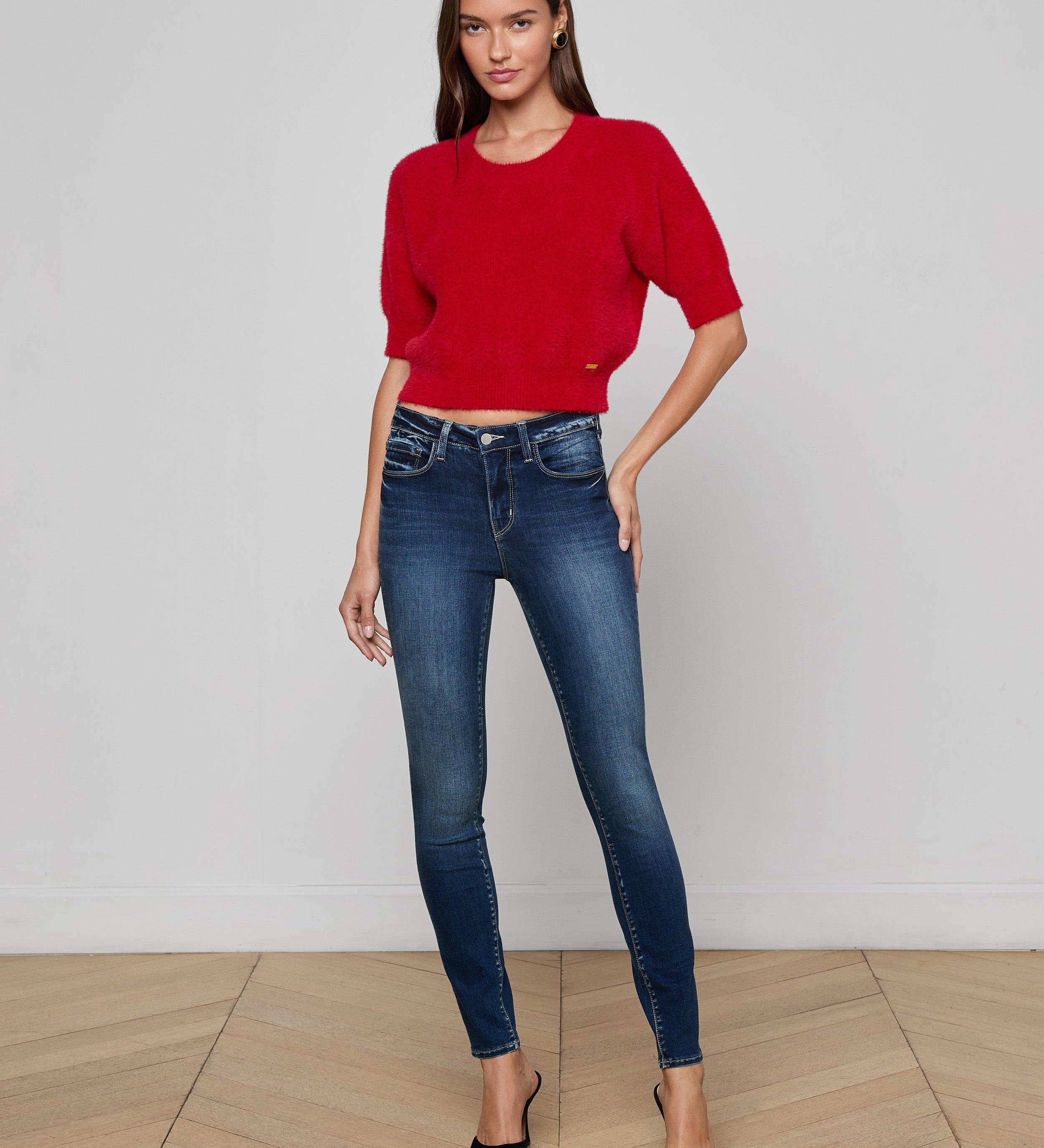 L'AGENCE - Guinevere Cropped Pullover