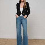 L'AGENCE - Elio Cropped Knit Blazer