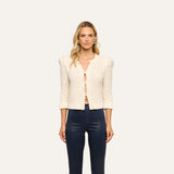 L'AGENCE - Thistle Sequined Cardigan