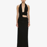 Christopher Esber - Draped Cummerbund Jersey Dress