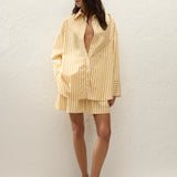 Faithfull - Clemente Short Orozco Stripe Mustard