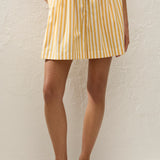 Faithfull - Clemente Short Orozco Stripe Mustard