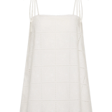 Faithfull - Mora Top Handkerchief Broderie White