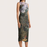 Faithfull - Loire Dress Balinese Landscape - Final Sale