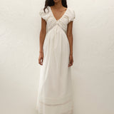 Faithfull - Elodia Maxi Dress Mila Lace Ivory